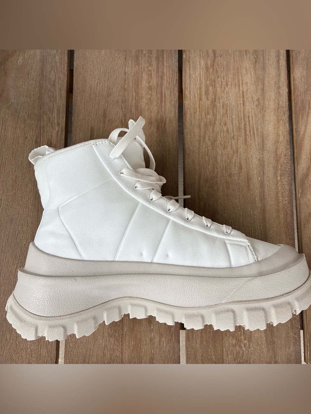 Nike Blazer Roam Mid FQ9065-100 Womens 7 Summit White Boots Pre-Owned - Picture 7 of 11